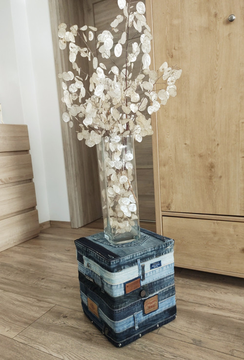 Originální taburet Jeans crazy — foto 3