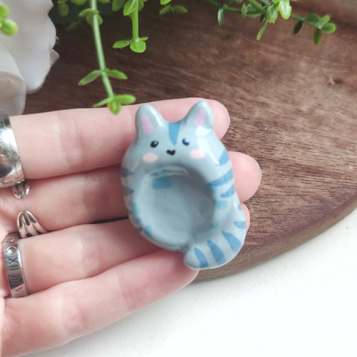 Kočka - worry stone | kámen starostí — foto 4