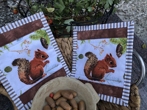 Veverková podkafíčka 18x15cm — foto 3