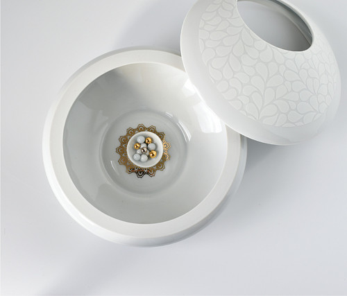Porcelánová dóza Tajemství — foto 4