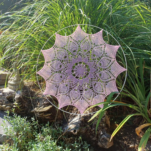 Háčkovaná Mandala — foto 2