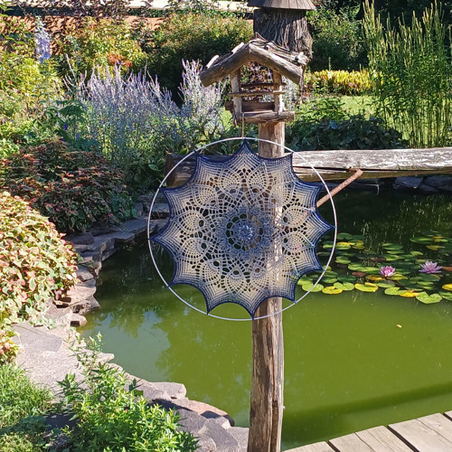 Háčkovaná Mandala — foto 3