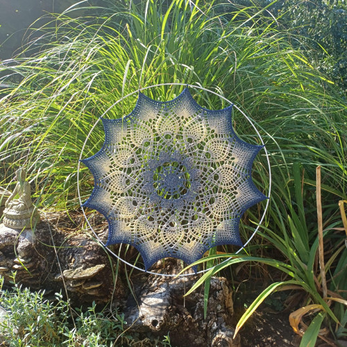 Háčkovaná Mandala — foto 2