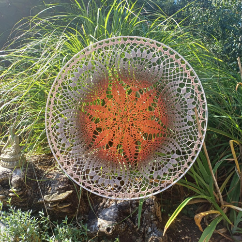 Háčkovaná Mandala — foto 2