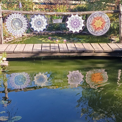 Háčkovaná Mandala — foto 3