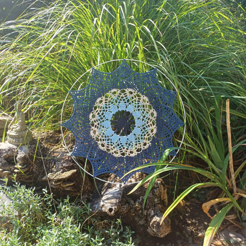 Háčkovaná Mandala — foto 2