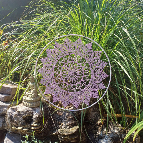 Háčkovaná Mandala — foto 2
