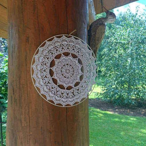 Háčkovaná Mandala — foto 2