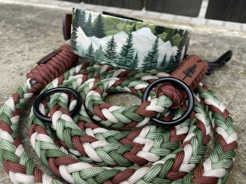 Přepínací paracord vodítko-1,5 m — foto 5