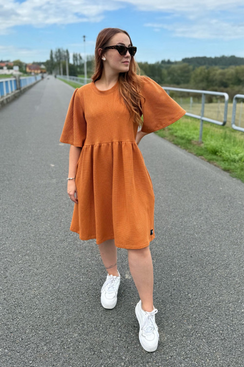 Vaflové šaty Bella — foto 6