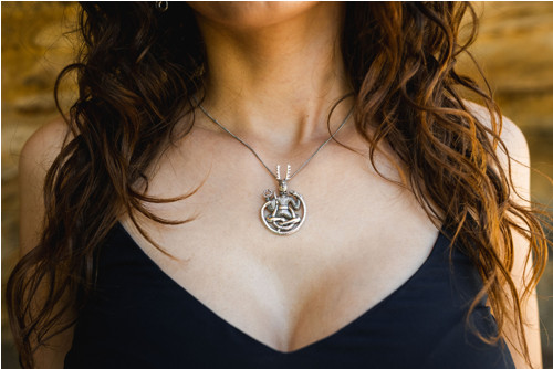 CERNUNNOS, stříbrný amulet — foto 5