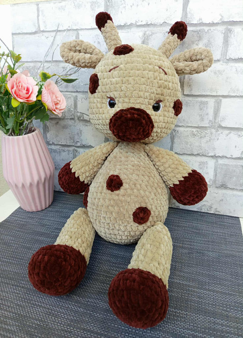 Maxi žirafí kluk Maxík....46cm — foto 3