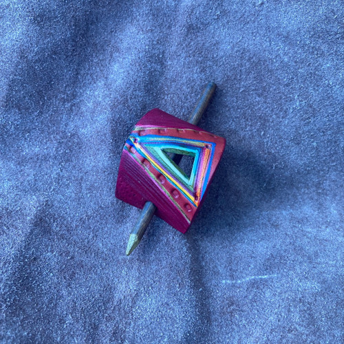 Spona do drdolu - mini trojúhelník — foto 2