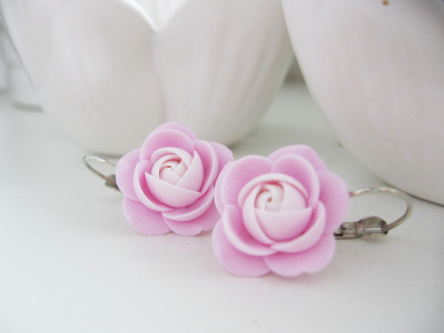 Rose Essense, visací náušnice — foto 2