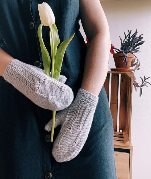 Pletené palčáky Florea One Size — foto 2