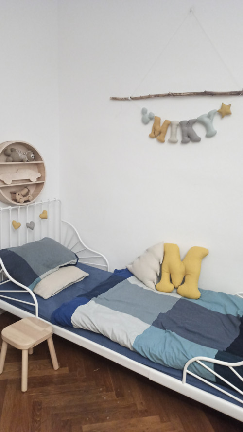 Látkové písmenko Miky Len — foto 3