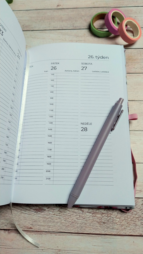 Diář 2026 Máky A5 — foto 4