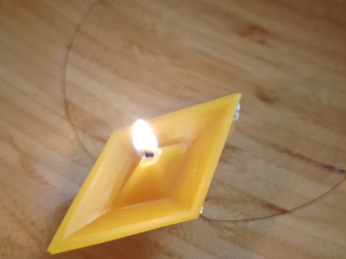 Plovoucí svíčka lodička — foto 3