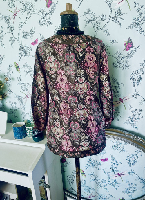 Halenka boho, 100% hedvábí — foto 4