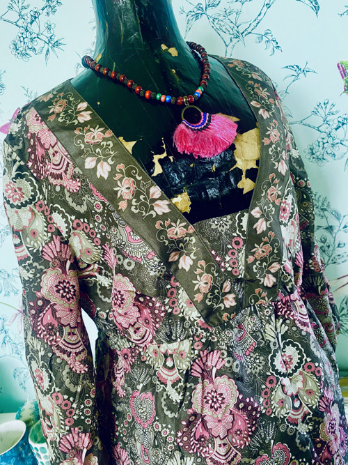 Halenka boho, 100% hedvábí — foto 2