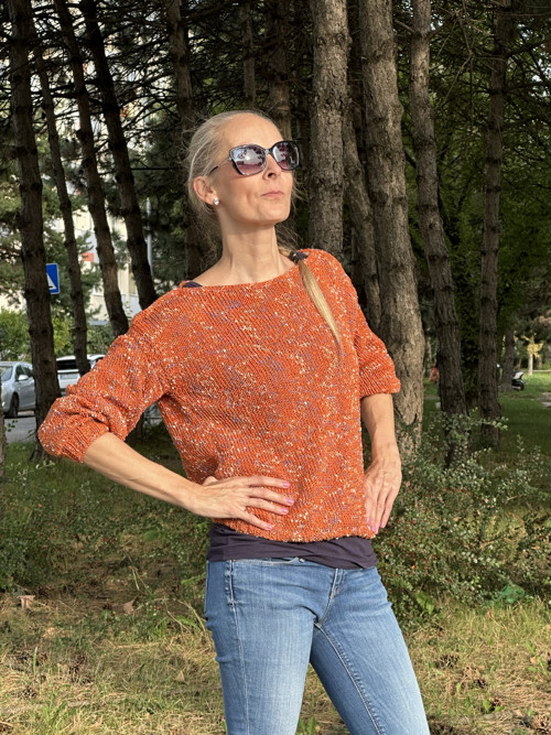 Pleteny pulover — foto 4