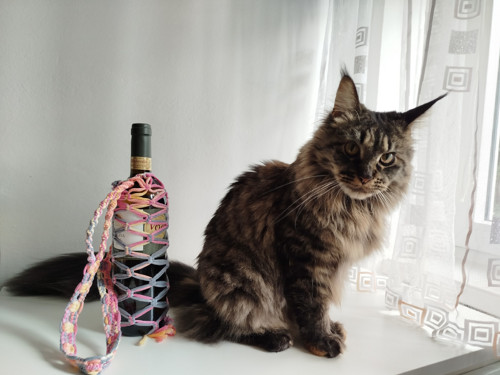 Taška pro lahev drhaná 88 cm — foto 4