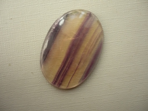 Kabošon - fluorit 34 mm, č.6f — foto 2