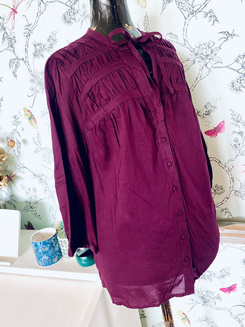 Halenka burgundy — foto 3