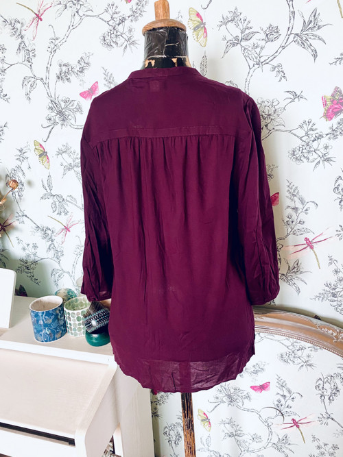 Halenka burgundy — foto 4