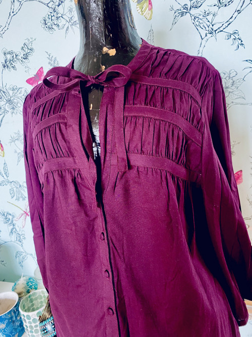 Halenka burgundy — foto 5