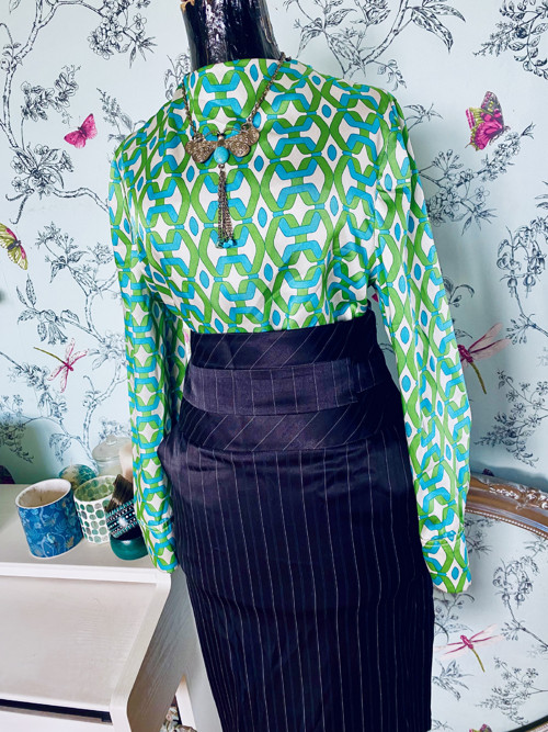 Halenka retro vzory — foto 3
