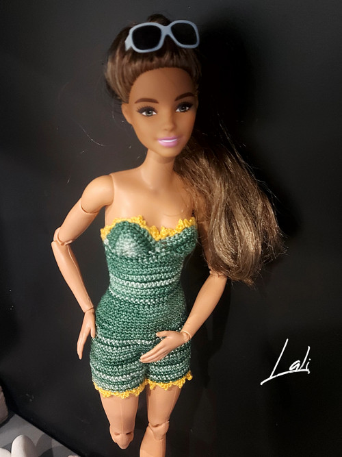 Háčkované šatičky pro Barbie Made to Move 4. — foto 2