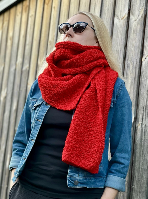 Červený šál — foto 4