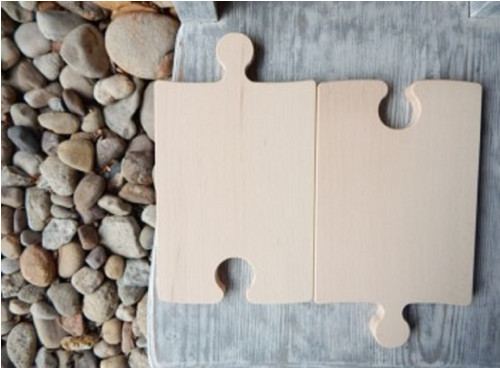 Dřevěné prkénko puzzle — foto 4