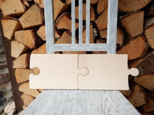 Dřevěné prkénko puzzle — foto 2
