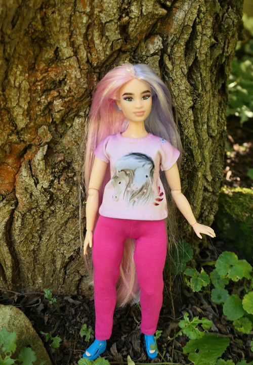 Barbie - baculka - tričko — foto 2
