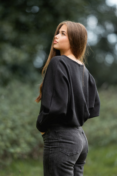 Netopýří mikina černá — foto 4