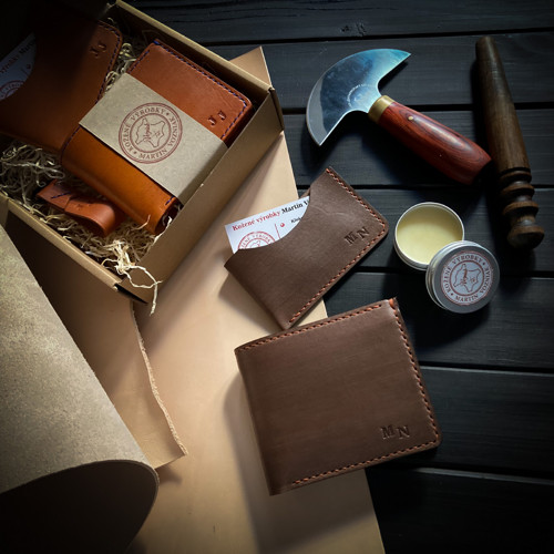 Kožená peněženka (set) — foto 3