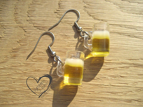 Náušnice - Pivo — foto 2