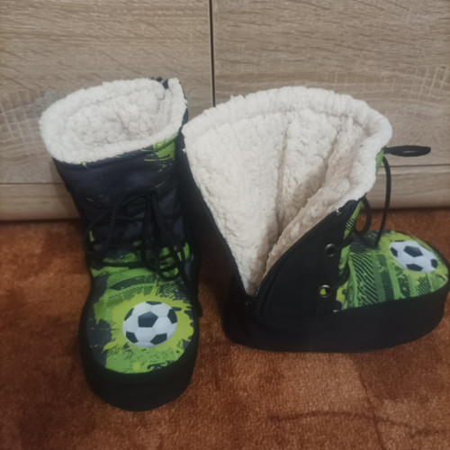 Boty s kožíškem na zip — foto 2