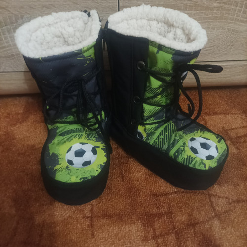 Boty s kožíškem na zip — foto 3