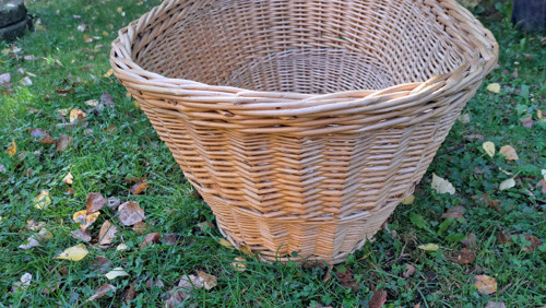 Velký proutěný koš — foto 3