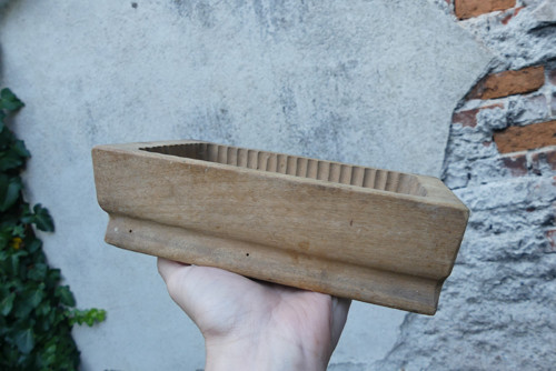 Konvalinky...dřevěná forma na máslo — foto 3