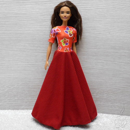 Dlouhé šaty pro Barbie — foto 2