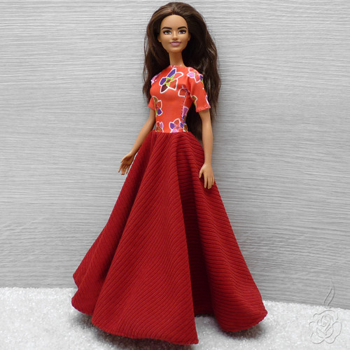 Dlouhé šaty pro Barbie — foto 4