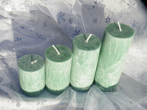 BEZ VŮNĚ palmové adventní schody - zelená — foto 4