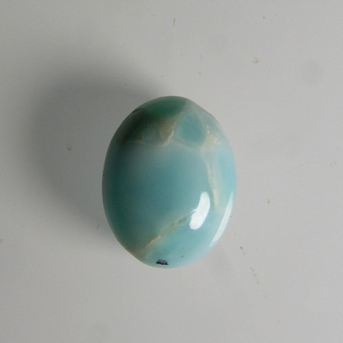 Kabošon Larimaru, 2,79 ct., cca. 9x7 mm — foto 3