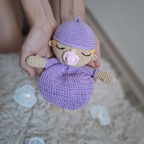 Háčkovaný panáček Matoušek — foto 3