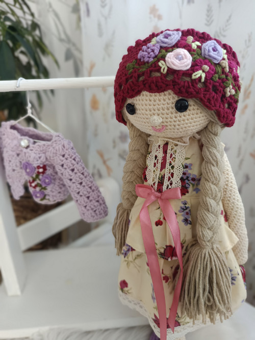 Háčkovaná bábika — foto 4