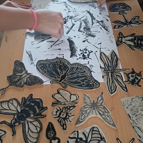 Workshop linorytového tisku (pro dvě osoby) — foto 3